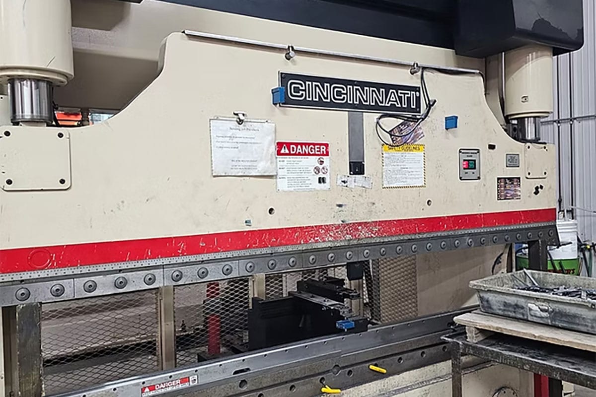 cincinatti maxform 90 ton press brake - Haven Industries